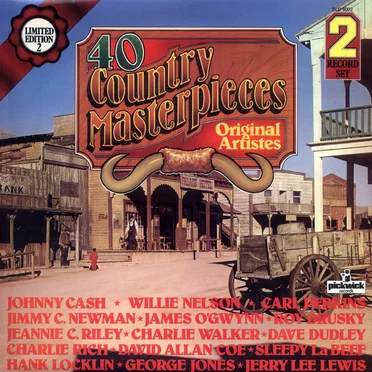 40 Country Masterpieces: Original Artistes (Limited Edition 2) by Various Artists - album cover