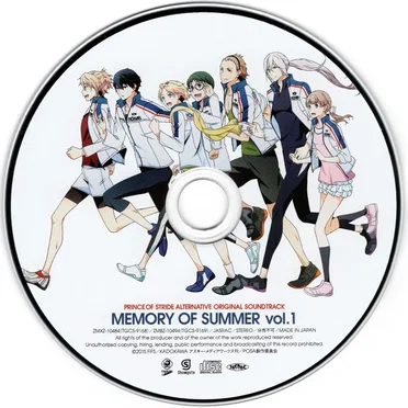 PRINCE OF STRIDE: ALTERNATIVE ORIGINAL SOUNDTRACK MEMORY OF SUMMER vol.1