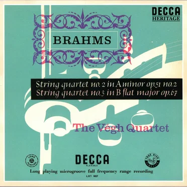 String Quartet no. 2 in A minor, op. 51 no. 2 / String Quartet no. 3 in B-flat major, op. 67