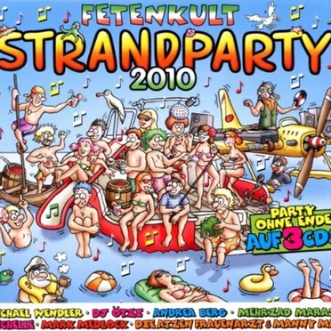 Fetenkult: Strandparty 2010 by Various Artists - album cover