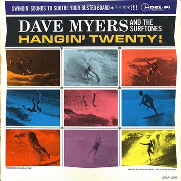 Hangin' Twenty by Dave Myers and the Surftones - album cover