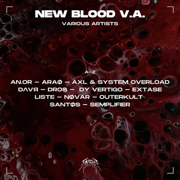 NEW BLOOD VA by Various Artists - album cover