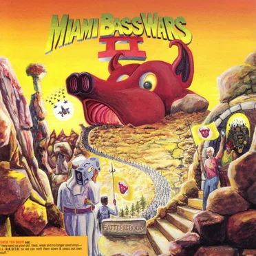 Miami Bass Wars II: Battle of the Boom by Various Artists - album cover
