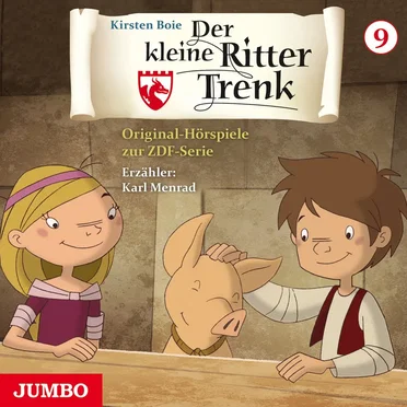 Der kleine Ritter Trenk 9: Burgherr für eine Nacht (19. Folge) / Ferkelchen in Gefahr (20. Folge) by Kirsten Boie - album cover