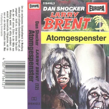 Larry Brent 12: Atomgespenster by Dan Shocker - album cover