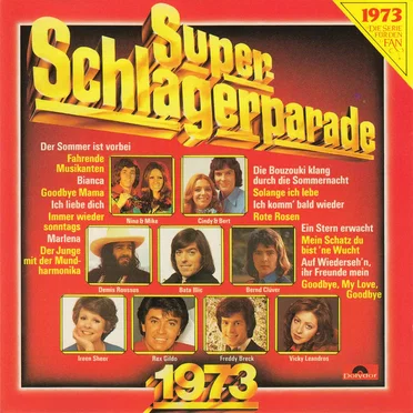 Super-Schlagerparade 1973 by Various Artists - album cover