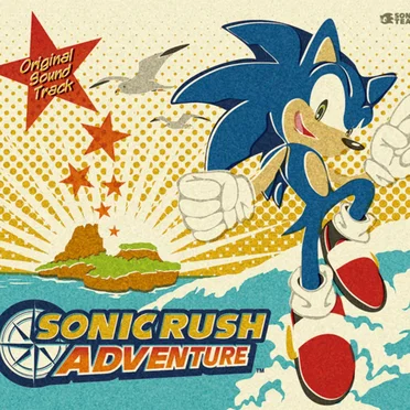 SONIC RUSH ADVENTURE Original Soundtrack by Various Artists - album cover