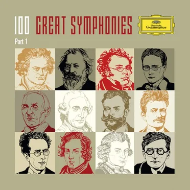100 Great Symphonies, Part 1 by Various Artists - album cover