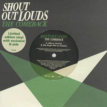 The Comeback by Shout Out Louds - album cover