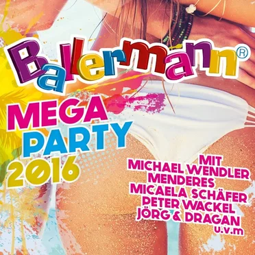 Ballermann Mega Party 2016 by Various Artists - album cover
