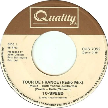 Tour de France by 10-Speed - album cover