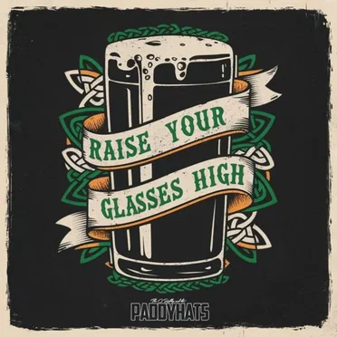 Raise Your Glasses High by The O’Reillys and the Paddyhats - album cover