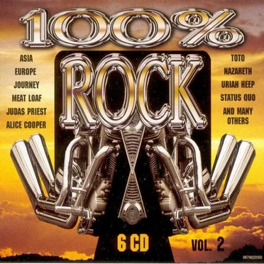 100% Rock by Various Artists - album cover