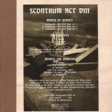 Scontrum Act VIII