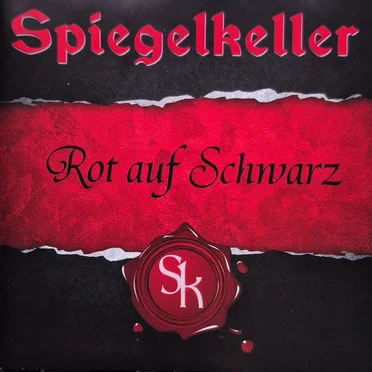 Rot auf Schwarz