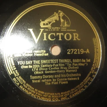 You Say the Sweetest Things, Baby / Not So Long Ago