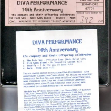 Diva Performance: 10th Anniversary by Various Artists - album cover