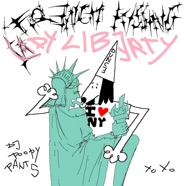 FRENCH KISSING LADY LIBERTY