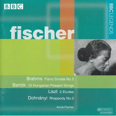 Brahms: Piano Sonata no. 3 / Bartók: 15 Hungarian Peasant Songs / Liszt: 2 Etudes / Dohnányi: Rhapsody no. 3
