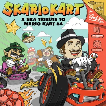 Skario Kart: A Ska Tribute to Mario Kart 64 by GameGrooves - album cover