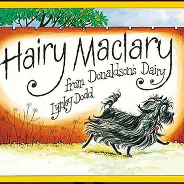 Hairy Maclary from Donaldson's Dairy by Lynley Dodd - album cover