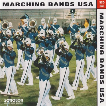 Marching Bands USA by Various Artists - album cover
