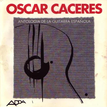 Antología de la guitarra española by Óscar Cáceres - album cover