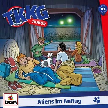 TKKG Junior 41: Aliens im Anflug by Frank Gustavus - album cover