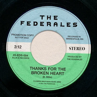 Thanks for the Broken Heart by The Federales - album cover