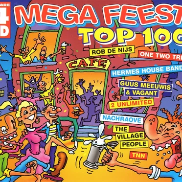 Mega Feest Top 100 by Various Artists - album cover