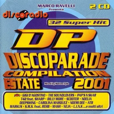 Discoparade Compilation estate 2001 by Various Artists - album cover