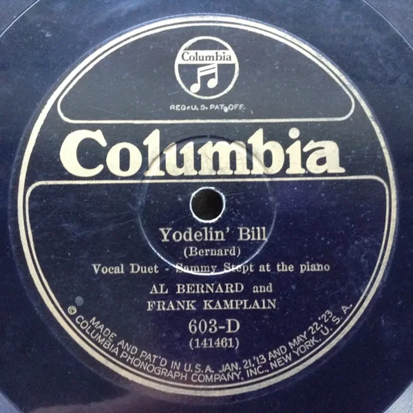 Yodelin’ Bill / Sally’s Not the Same Old Sally