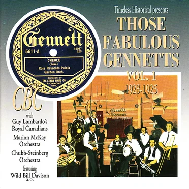 Those Fabulous Gennetts Vol. 1 1923-1925 by Various Artists - album cover