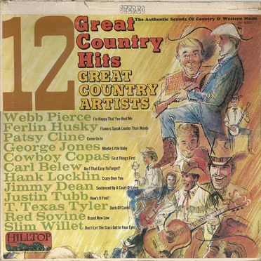 12 Great Country Hits: 12 Great Country Artists by Various Artists - album cover