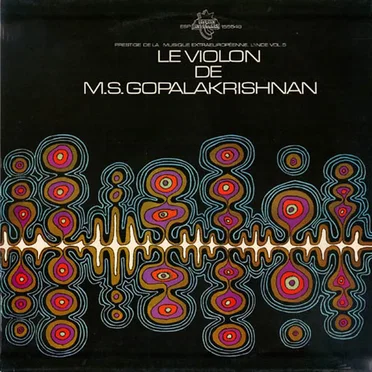 Le violon de M.S. Gopalakrishnan