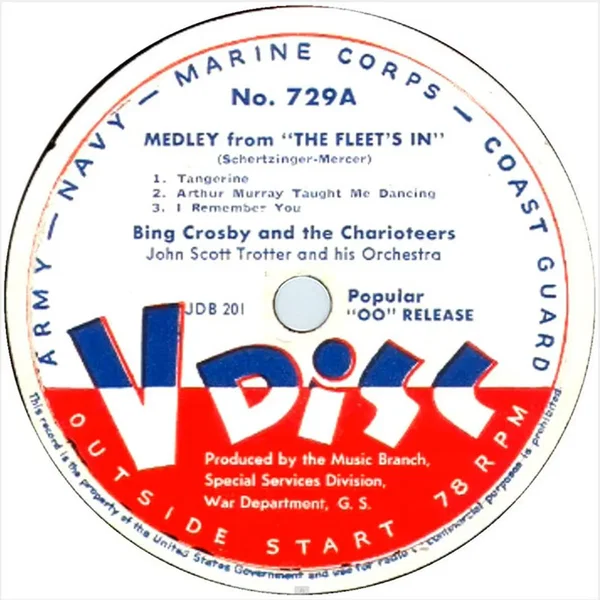 Medley From “The Fleet’s in” / Old Spinning Wheel / Huggin’ and Chalkin’