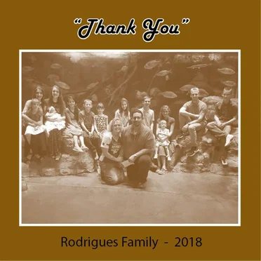 Thank You by Rodrigues Family - album cover
