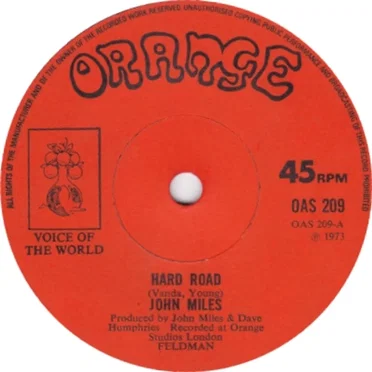 Hard Road by John Miles - album cover
