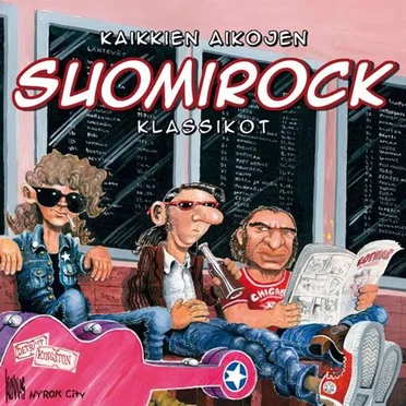 Kaikkien aikojen suomirock-klassikot by Various Artists - album cover