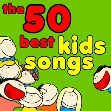 The 50 Best Kids Songs from Sesame Street, The Muppets, Phineas and Ferb, Fraggle Rock and More! by Various Artists - album cover