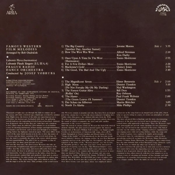 Famous Western Film Melodies