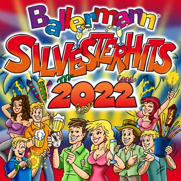 Ballermann Silvesterhits 2022 by Various Artists - album cover
