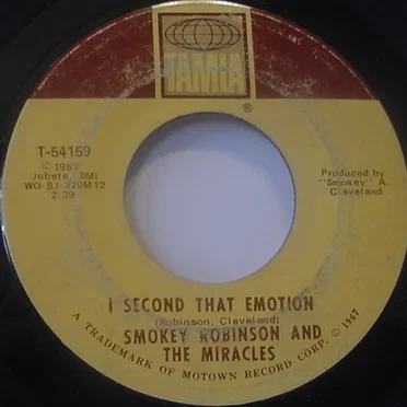 I Second That Emotion / You Must Be Love