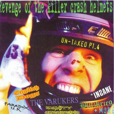 Revenge of the Killer Crash Helmets by Various Artists - album cover