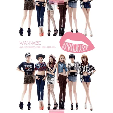 Wannabe by APRILKISS - album cover