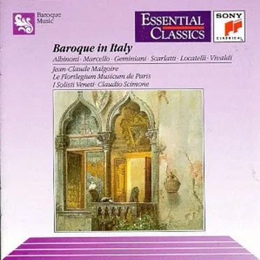 Baroque in Italy by Various Artists - album cover