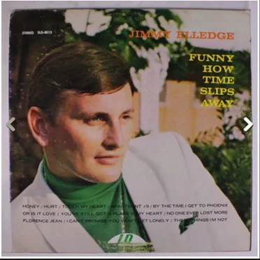 Funny How Time Slips Away by Jimmy Elledge - album cover