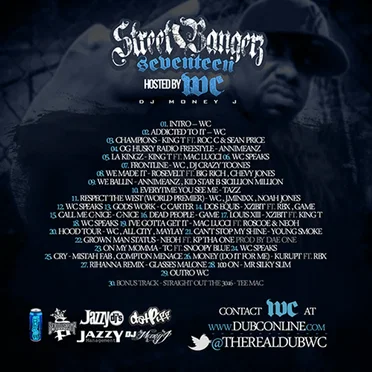 Street Bangerz Seventeen by DJ Money J - album cover