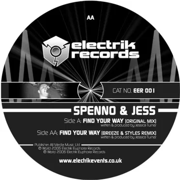 Find Your Way by Spenno & Jess - album cover