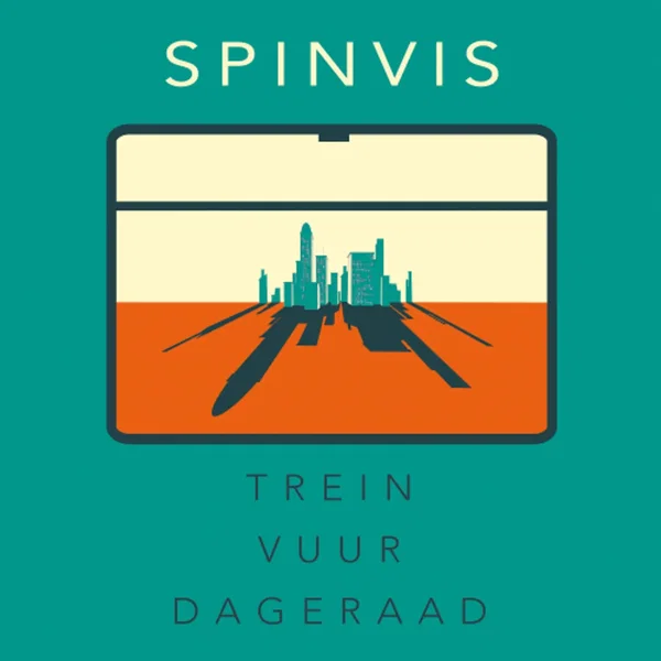 Trein vuur dageraad
